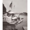 Photo d'époque sur l'eau n°02 - bateau à roue et avirons