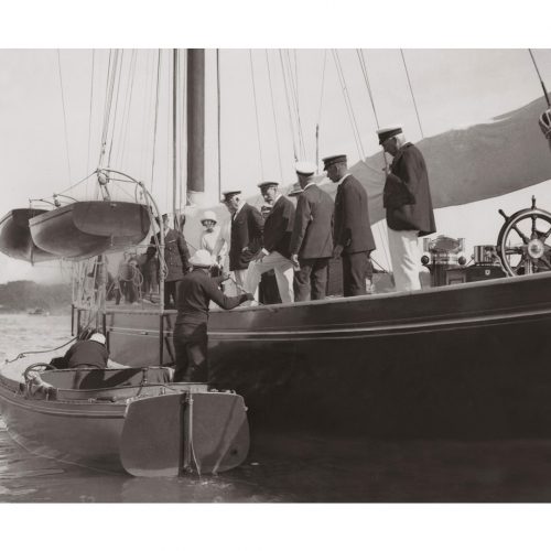 Photo d'époque sur l'eau n°04 - bateau Roi Albert