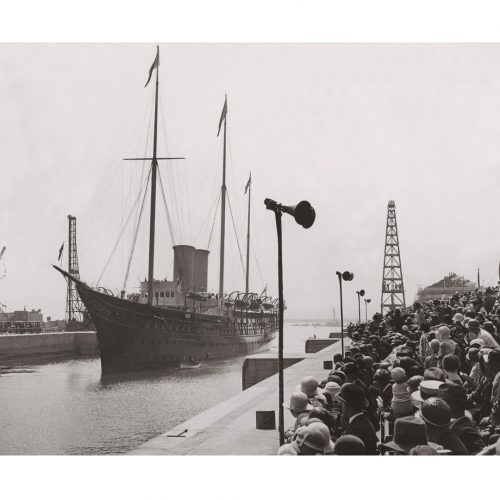 Photo d'époque sur l'eau n°05 - bateau royal "Victoria et Albert"