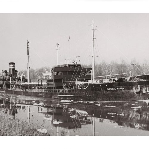 Photo d'époque sur l'eau n°11 - pétrolier Imperial Sarnia