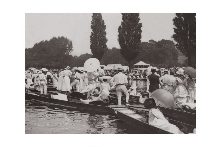 Photo d'époque sur l'eau n°18 - régate royale aviron Henley