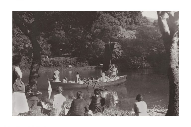 Photo d'époque sur l'eau n°20 - Mills College - reconstitution historique