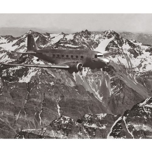 Photo d'époque dans les airs n°20 - Avion de la Pan American-Grace Airways