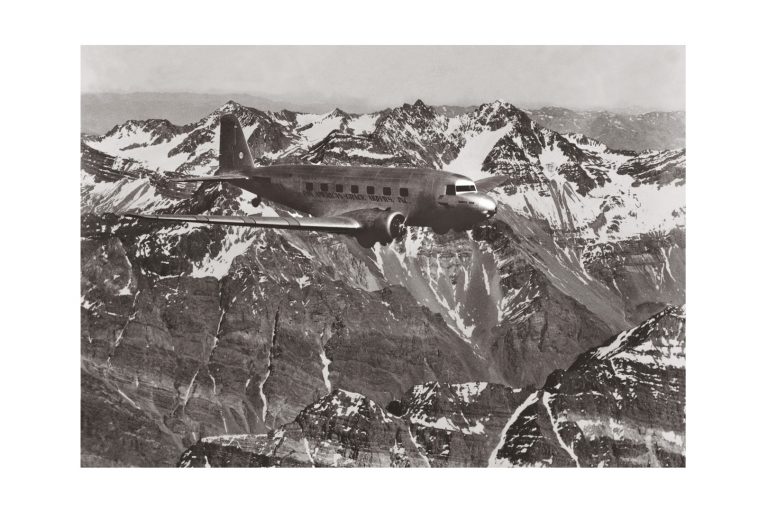 Photo d'époque dans les airs n°20 - Avion de la Pan American-Grace Airways