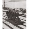 Photo d'époque montagne n°93 - princesses Victoria et Helena en luge à White City - Londres