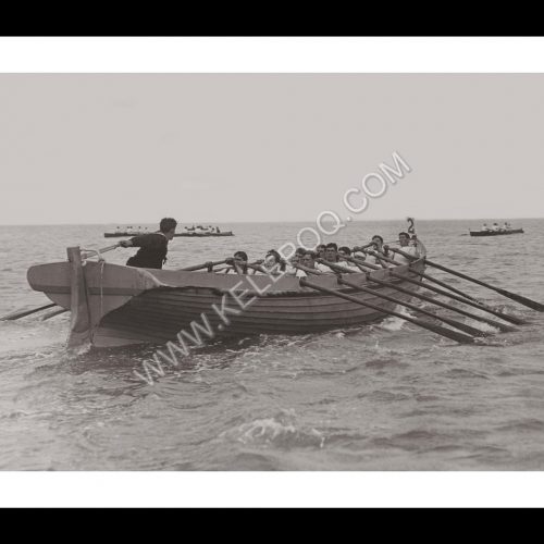 Photo d'époque sur l'eau n°25 - Ryde regatta - île de Wight, Angleterre - photographe Victor Forbin