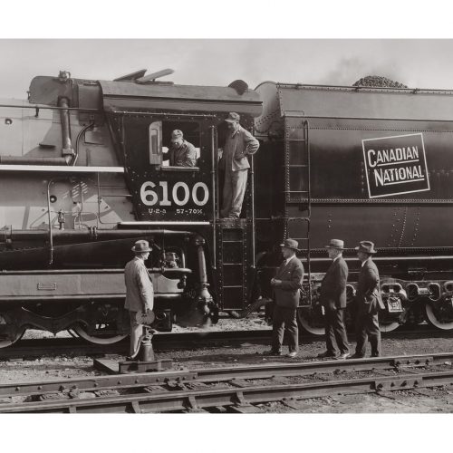 Photo d'époque locomotive n°11 - Canadian National Railway Company