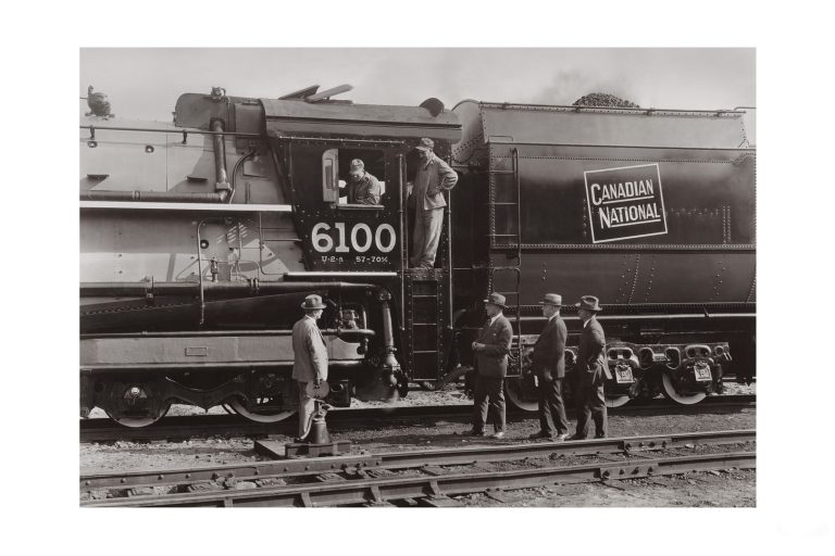 Photo d'époque locomotive n°11 - Canadian National Railway Company