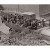 Photo d'époque métiers n°25 - mineurs rentrant chez eux - Angleterre - photographe Victor Forbin
