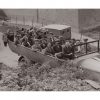 Photo d'époque métiers n°25 - mineurs rentrant chez eux - Angleterre - photographe Victor Forbin