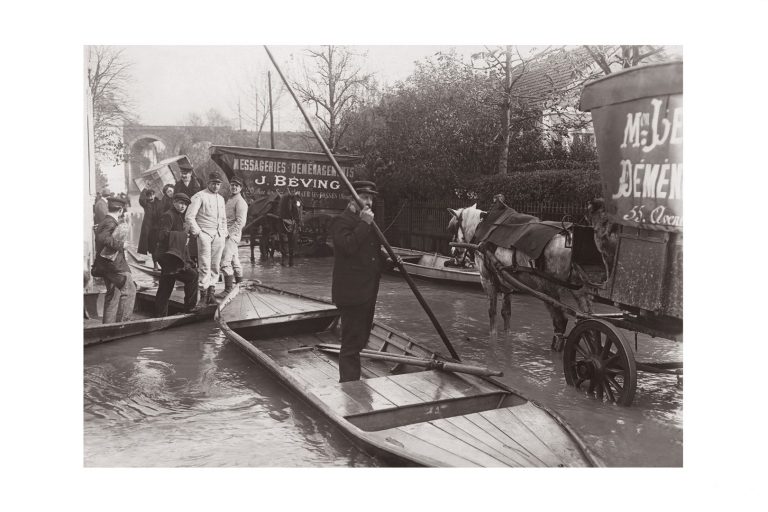 Photos d'époque Métiers n°27 - Crue de la marne - Saint-Maur-des-Fossés