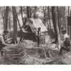 Photo d'époque commerce n°28 - confection artisanale chaises en bois