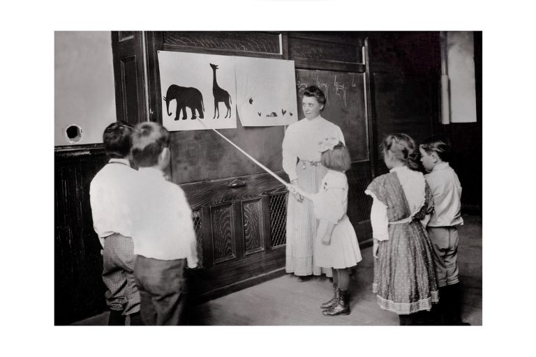 Photo d'époque métiers n°29 - école sourds muets - New York