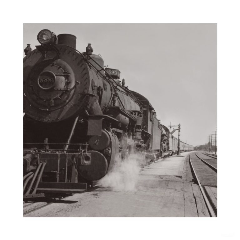 Photo d'époque locomotive n°13 - train à vapeur