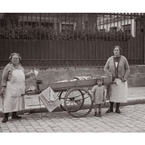 Photo d'époque commerce n°36 - marchands de poissons