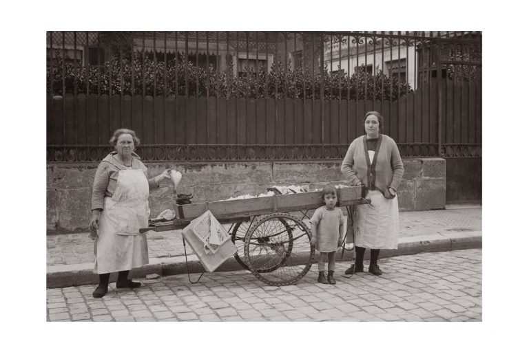 Photo d'époque commerce n°36 - marchands de poissons