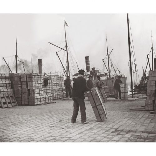 Photo d'époque pêche n°80 - port de pêche