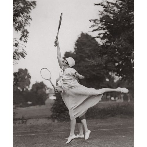 Photo d'époque sport n°62 - Tennis - Photographe Victor Forbin