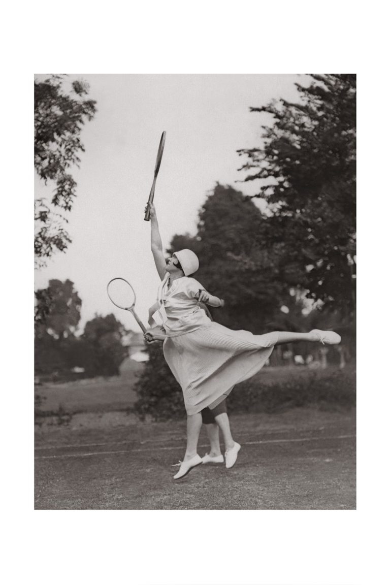 Photo d'époque sport n°62 - Tennis - Photographe Victor Forbin