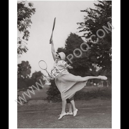 Photo d'époque sport n°62 - Tennis - Photographe Victor Forbin