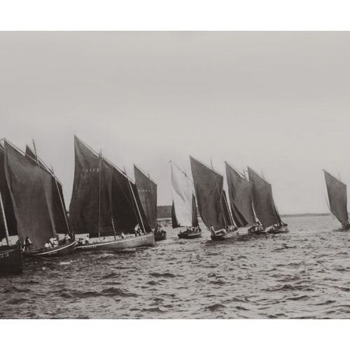 Photo d'époque sur l'eau n°49 - Régates - Concarneau