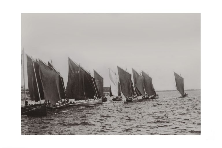 Photo d'époque sur l'eau n°49 - Régates - Concarneau