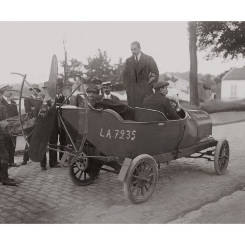 Photo d'époque automobile n°74 - Auto à hélice - Photographe Maurice-Louis Branger