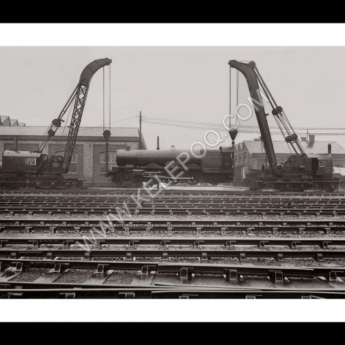 Photo d'époque Locomotive n°16 - photographe Victor Forbin