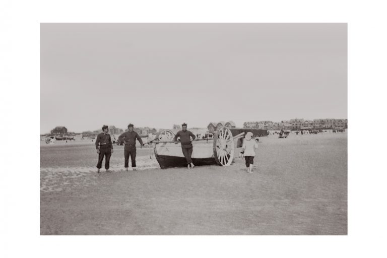 Photo d'époque Mer n°71 - bateau de sauvetage en mer