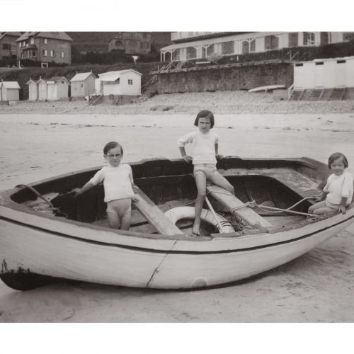 Photo d'époque Mer n°72 - Plage de Trestignel à Perros-Guirec