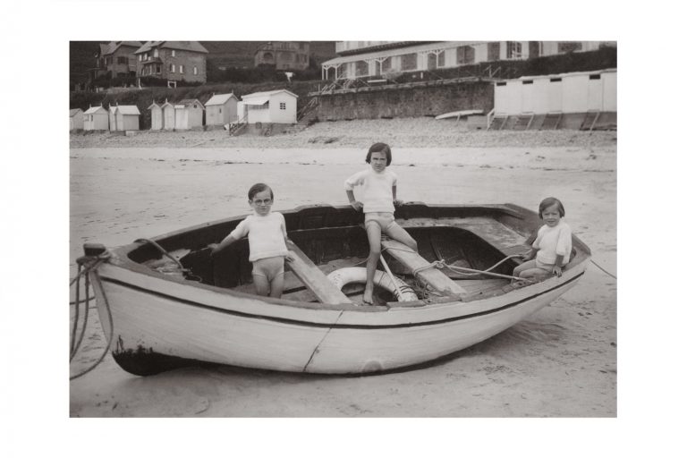 Photo d'époque Mer n°72 - Plage de Trestignel à Perros-Guirec