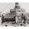 Photo d'époque Sur l'eau n°54 - équipage Marine Nationale