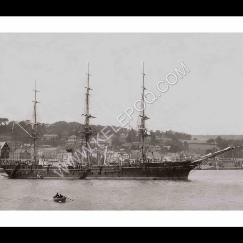 Photo d'époque Sur l'eau n°56 - Marine Nationale Aviso transport Le Bougainville 1897