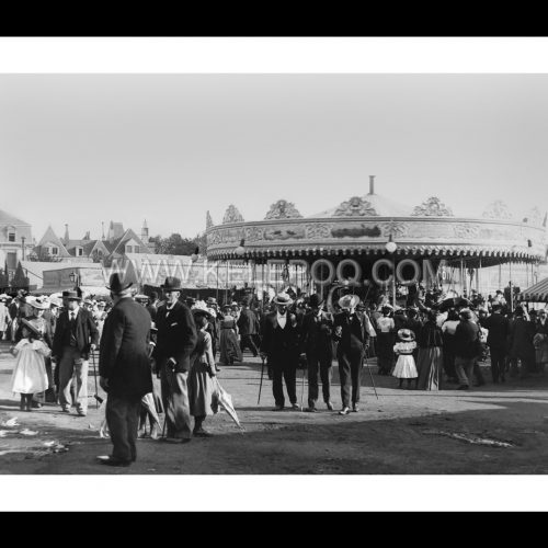 Photo d'époque Luxembourg n°02 - Schueberfouer - photographe Batty Fischer
