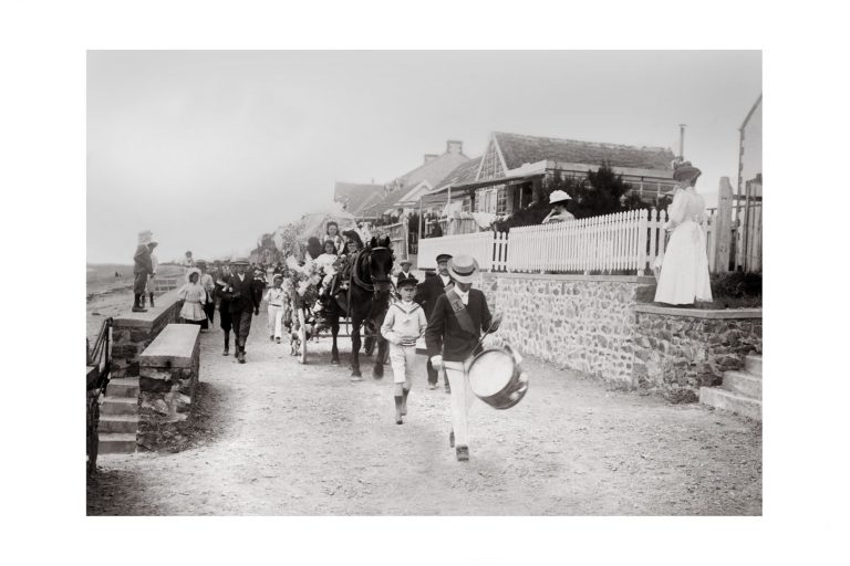 Photo d'époque Mer n°74 - Coutainville en Normandie