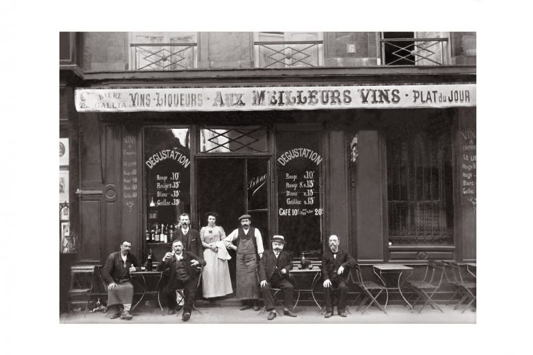 Photo d'époque Métiers n°40 - Café restaurant Faubourg Montmartre Paris