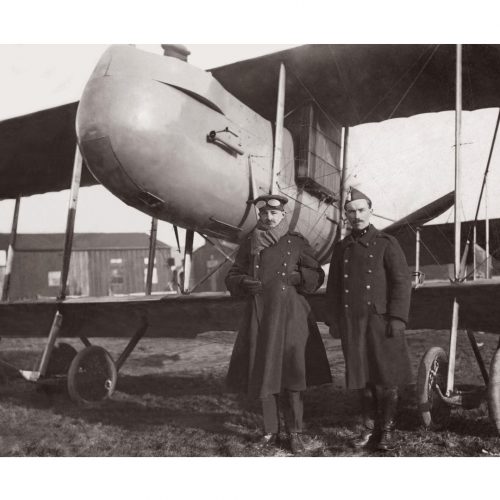 Photo d'époque Dans les airs n°26 - photo ancienne avion