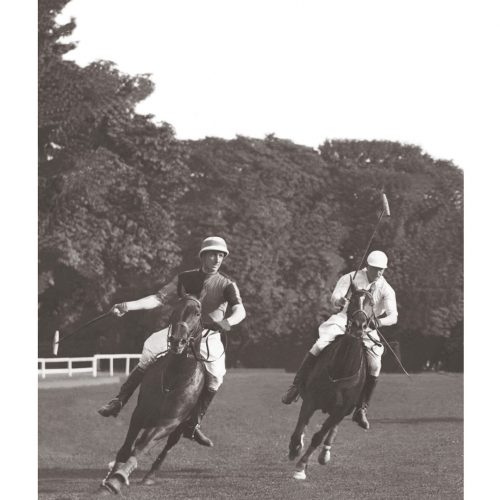 Photo d'époque Equitation n°63 - match de polo - Equipe anglaise - entrainement à Hurlingham