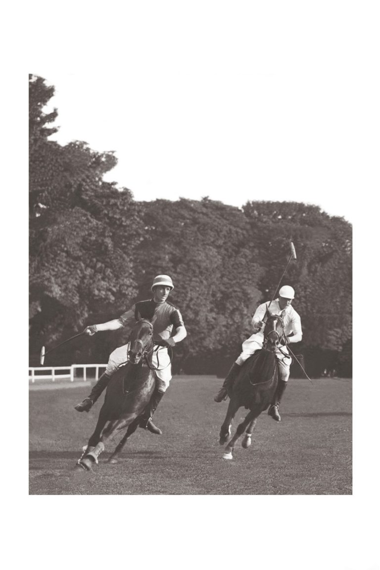 Photo d'époque Equitation n°63 - match de polo - Equipe anglaise - entrainement à Hurlingham