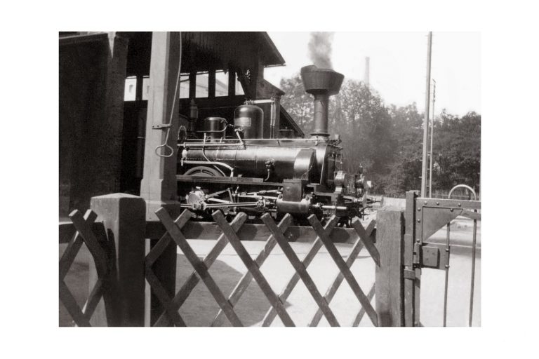 Photo d'époque Locomotive n°18 - locomotive à vapeur