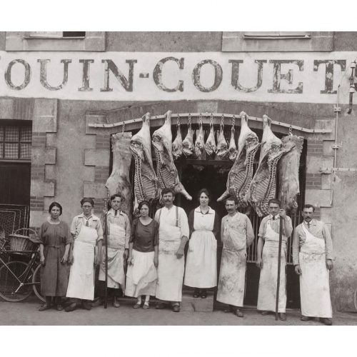 Photo d'époque Métiers n°43 - boucherie