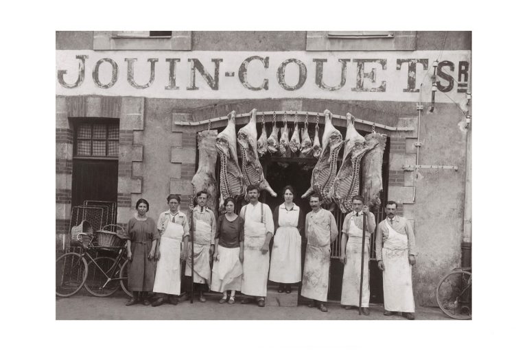 Photo d'époque Métiers n°43 - boucherie