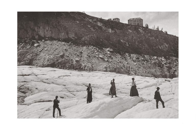 Photo d'époque Montagne n°109 - Mer de glace - Chamonix - 1892