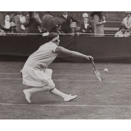 Photo d'époque SPORT n°77 - Bobbie Heine - Wimbledon tennis - photographe Victor Forbin