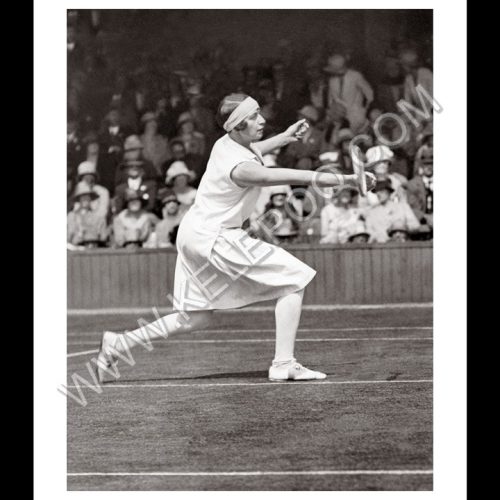 Photo d'époque SPORT n°79 - Kitty Godfree - 3ème tour de Wimbledon Juin 1927 - Photographe Victor Forbin