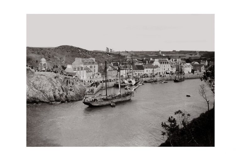 Photo d'époque Sur l'eau n°60 - Port de Dahouët Pléneuf-Val-André