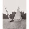 Photo d'époque Sur l'eau n°62 - régate à la voile