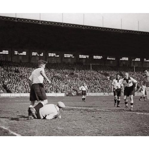 Photo d'époque SPORT n°86 - Football France contre Allemagne au stade de Colombes en 1931