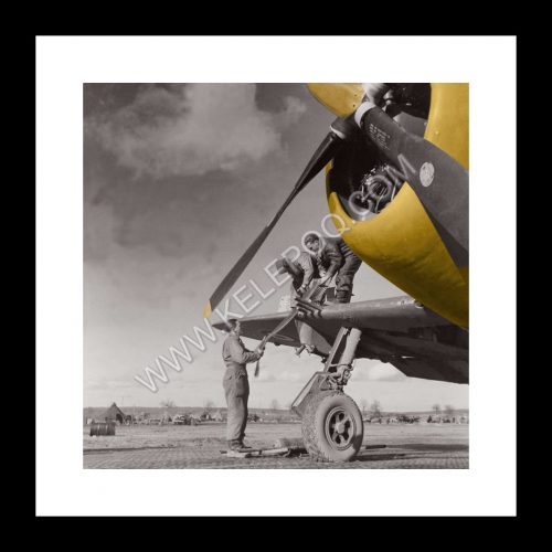 Photo d'époque Dans les airs couleur n°12 - bombardier torpilleur (100x100)