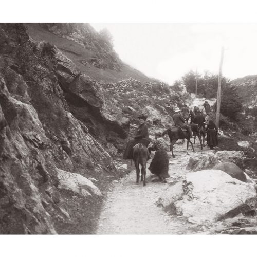 Photo d'époque Montagne n°111 - Expédition à cheval à Gavarnie